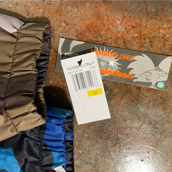 Members Only x Nickelodeon Hey Arnold Mens Windbreaker Size Medium - Picture 3 of 3